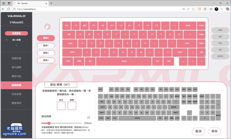 類比鍵盤：MT (Mod Tap) 功能介紹與應用 | 老貓國際有限公司  Iqmore International Co., Ltd.