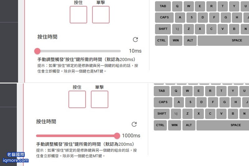 類比鍵盤：MT (Mod Tap) 功能介紹與應用 | 老貓國際有限公司  Iqmore International Co., Ltd.