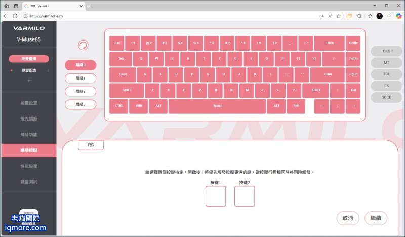 類比鍵盤：RS (Rappy Snappy) 功能介紹 | 老貓國際有限公司  Iqmore International Co., Ltd.