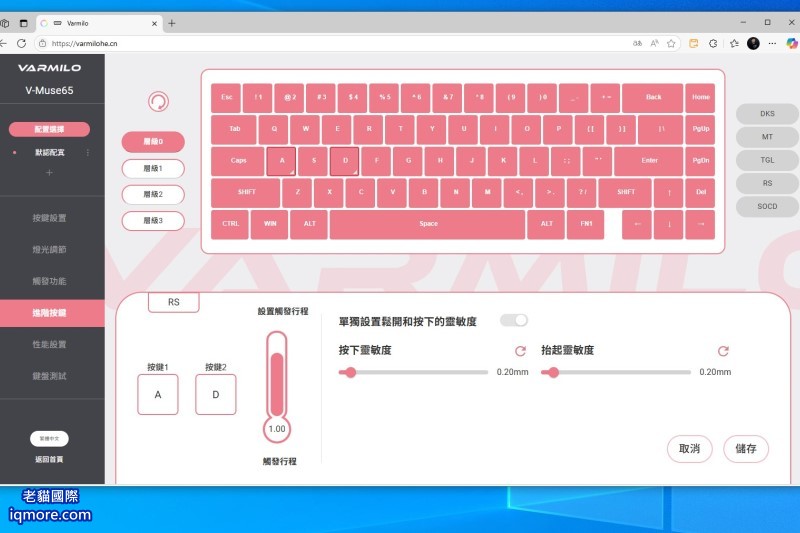 類比鍵盤：RS (Rappy Snappy) 功能介紹 | 老貓國際有限公司  Iqmore International Co., Ltd.