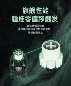Gateron 佳達隆龍吟軸磁軸 (Jade Emerald Heavy Tactile) | 老貓國際有限公司 Iqmore International Co., Ltd.